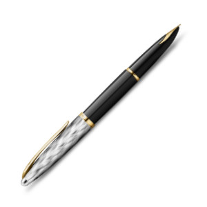 Waterman Carene Reflections of Paris Fountain Pen - Deluxe Black - Picture 1