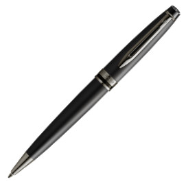 Waterman Expert Fountain & Ballpoint Pen Gift Set - Metallic Black Ruthenium Trim - Picture 2