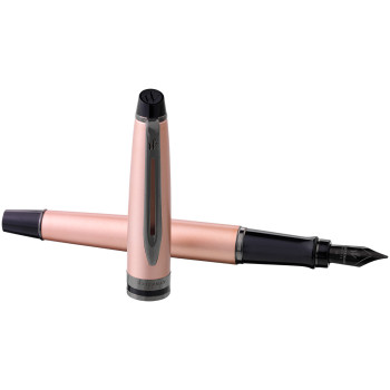 Waterman Expert Fountain Pen - Rose Gold Ruthenium Trim - Picture 2