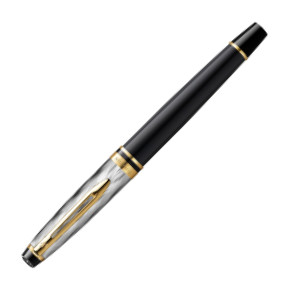 Waterman Expert Reflections of Paris Fountain Pen - Deluxe Black - Picture 1