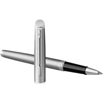Waterman Hemisphere Essentials Rollerball Pen - Sandblasted Steel - Picture 3