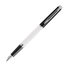 Waterman Hemisphere Fountain Pen - Black & White