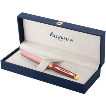 Waterman Hemisphere Fountain Pen - Colour Blocking Pink Gold Trim - Picture 4