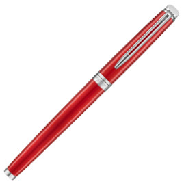 Waterman Hemisphere Fountain Pen - Essential Rouge Chrome Trim - Picture 1