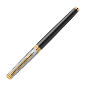 Waterman Hemisphere Reflections of Paris Fountain Pen - Deluxe Black - Picture 2