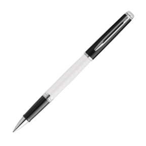 Waterman Hemisphere Rollerball Pen - Black & White