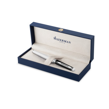 Waterman Hemisphere Rollerball Pen - Black & White - Picture 3