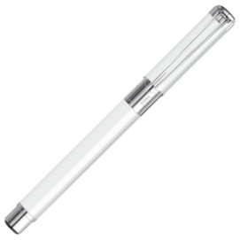 Waterman Perspective Fountain Pen - White Chrome Trim - Picture 1