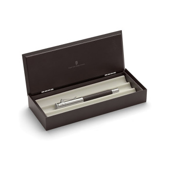 Graf von Faber-Castell Classic Rollerball Pen - Pernambuco Platinum Plated - Picture 2