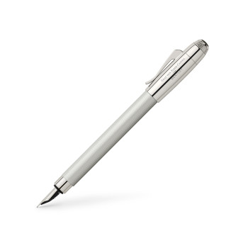 Graf von Faber-Castell for Bentley Fountain Pen - White Satin - Picture 1