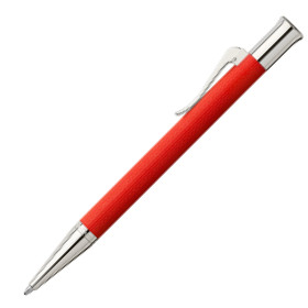 Graf von Faber-Castell Guilloche Ballpoint Pen - India Red