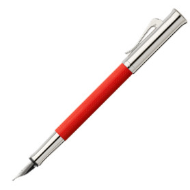 Graf von Faber-Castell Guilloche Fountain Pen - India Red