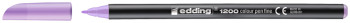 Edding 1200 Fibre Tip Pen - Berry Lavender