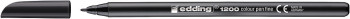 Edding 1200 Fibre Tip Pen - Black