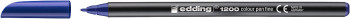 Edding 1200 Fibre Tip Pen - Blue