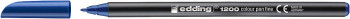 Edding 1200 Fibre Tip Pen - Blue Steel