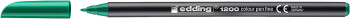 Edding 1200 Fibre Tip Pen - Green