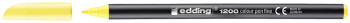 Edding 1200 Fibre Tip Pen - Honeydew Melon
