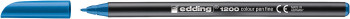 Edding 1200 Fibre Tip Pen - Light Blue