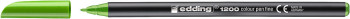 Edding 1200 Fibre Tip Pen - Light Green