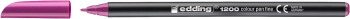 Edding 1200 Fibre Tip Pen - Magenta
