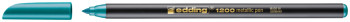 Edding 1200 Fibre Tip Pen - Metallic Green
