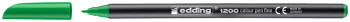 Edding 1200 Fibre Tip Pen - Neon Green
