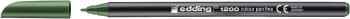 Edding 1200 Fibre Tip Pen - Olive Green
