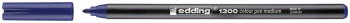 Edding 1300 Fibre Tip Pen - Blue