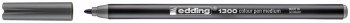 Edding 1300 Fibre Tip Pen - Brownish Grey