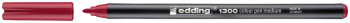 Edding 1300 Fibre Tip Pen - Carmine Red