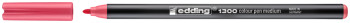 Edding 1300 Fibre Tip Pen - Coral Pink