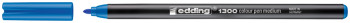 Edding 1300 Fibre Tip Pen - Light Blue