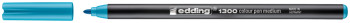 Edding 1300 Fibre Tip Pen - Maganese Blue