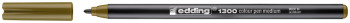 Edding 1300 Fibre Tip Pen - Olive Brown