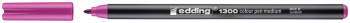 Edding 1300 Fibre Tip Pen - Pale Violet