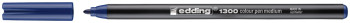 Edding 1300 Fibre Tip Pen - Steel Blue