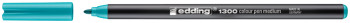 Edding 1300 Fibre Tip Pen - Turquoise