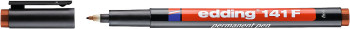 Edding 141 Permanent Pen - Fine - Brown