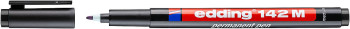 Edding 142 Permanent Pen - Medium - Black