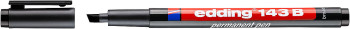 Edding 143 Permanent Pen - Broad - Black