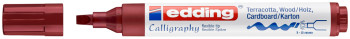 Edding 1455 Calligraphy Marker - Crimson Lake