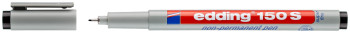 Edding 150 Non-Permanent Pen - Extra Fine - Black