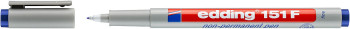 Edding 151 Non-Permanent Pen - Fine - Blue