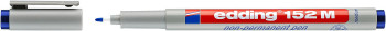 Edding 152 Non-Permanent Pen - Medium - Blue
