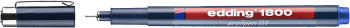 Edding 1800 Fineliner - 0.1mm - Blue