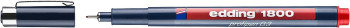 Edding 1800 Fineliner - 0.3mm - Red