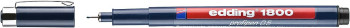 Edding 1800 Fineliner - 0.5mm - Black