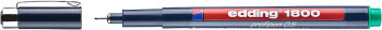 Edding 1800 Fineliner - 0.5mm - Green
