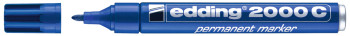 Edding 2000 Permanent Marker - Bullet Tip - Blue